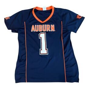 Auburn Tigers Youth Jersey L 12/14‎ Navy #1 Rivalry Threads EUC